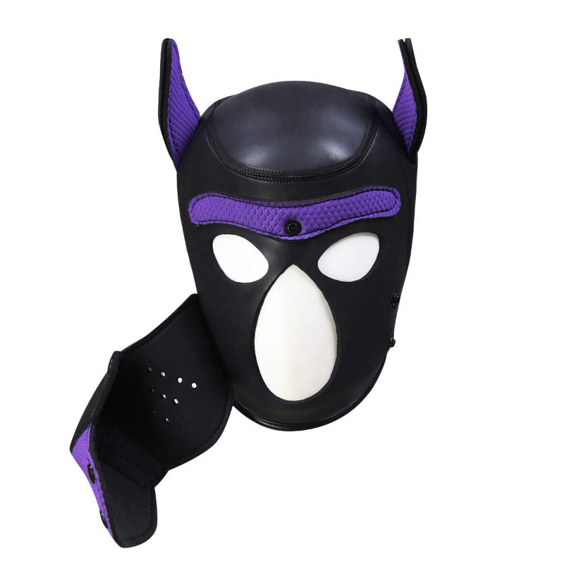 Puppy Play Mask - Purple - K. P.