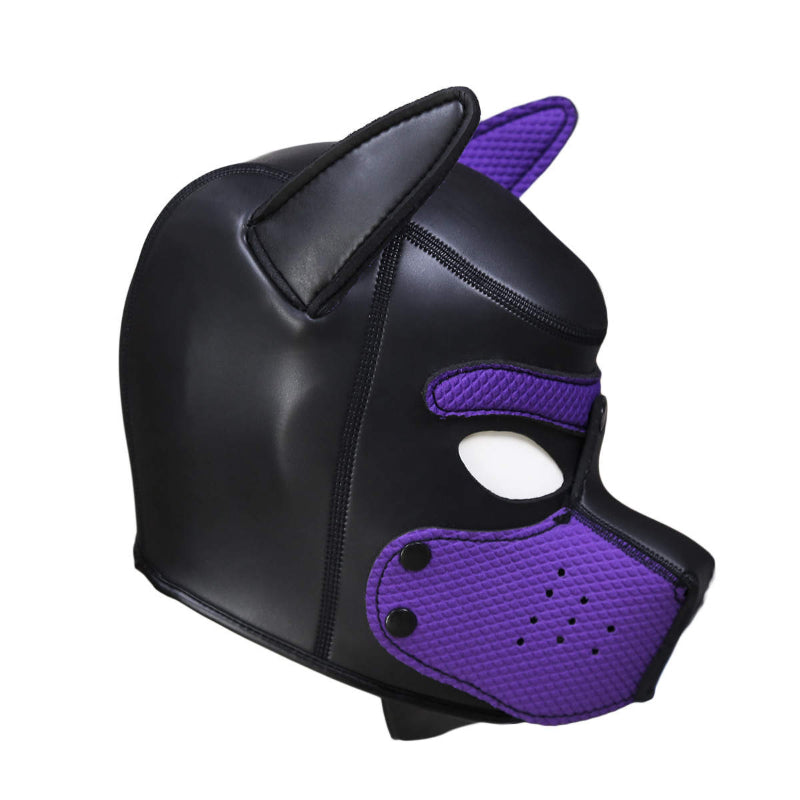 Puppy Play Mask - Purple - K. P.