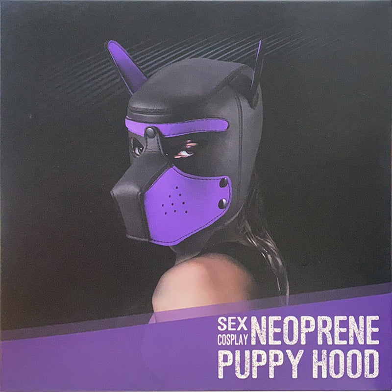 Puppy Play Mask - Purple - K. P.