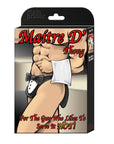Male Power - MaitreD Thong Novelty  - Black/White
