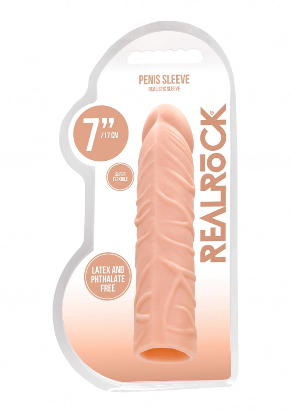 Realrock - Penis Sleeve 6&quot; - Flesh