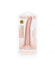 Realrock - Slim Realistic Dildo with Suction Cup 8''/ 20.5 cm - Flesh - K. P.