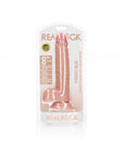 Realrock - Straight Realistic Dildo with Balls and Suction Cup 8''/ 20.5 cm - Flesh - K. P.