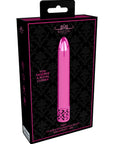 Royal Gems Rechargeable ABS Bullet - Shiny - Pink