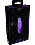 Royal Gems Rechargeable ABS Bullet - Glitter - Purple