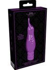 Royal Gems Rechargeable Silicone Bullet - Sparkle - Purple