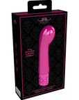 Royal Gems Rechargeable Silicone Bullet - Bijou - Pink