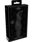 Royal Gems Rechargeable Silicone Bullet - Exquisite - Black