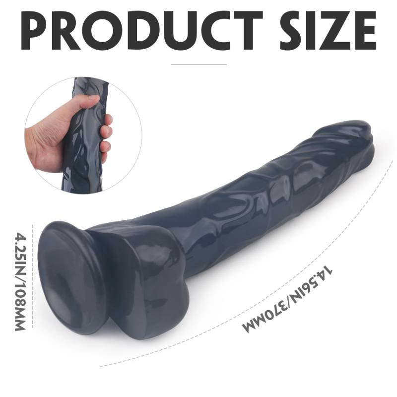 King Kong Dong with Balls - XXL - Black - K. P.