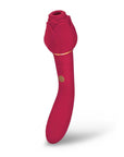 SK Twosome - Dual Ended Suction Vibe - Rosegasm - Red - K. P.