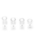 Cockcage - Spacers 4 Pc - Clear