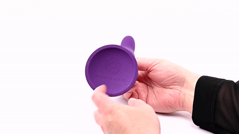 Merge - Astil 8&quot; Suction Cup Dildo - Purple