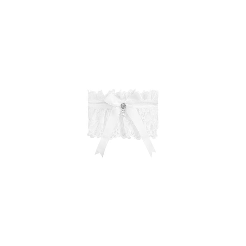 Amor Blanco Garter - White - K. P.