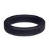 Classic Silicone Medium Stretch Penis Ring 44mm - Black - K. P.