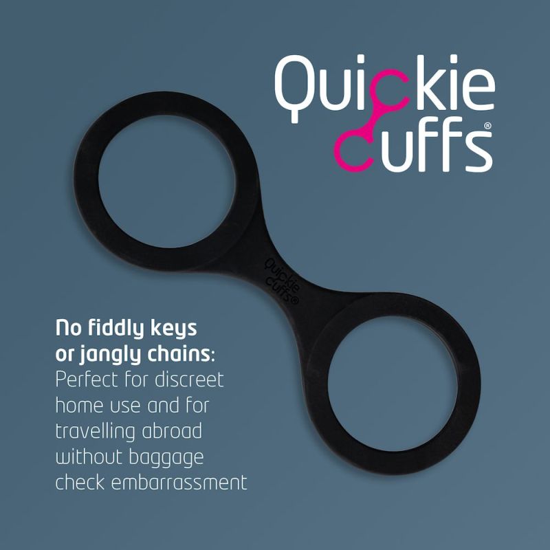 Quickie Cuffs - Medium - Black
