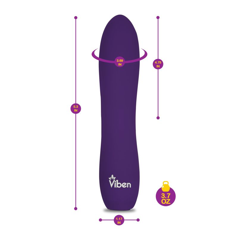 Rumble Motor Rechargeable Bullet - Vivacious - Violet - K. P.