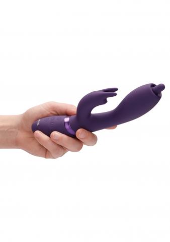 VIVE Silicone G-Spot Rabbit - Nilo - Purple