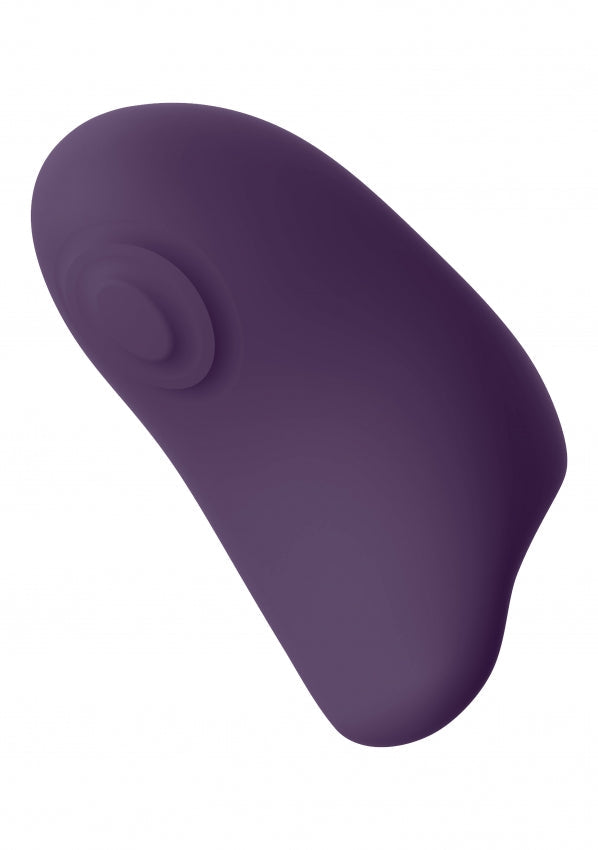 VIVE Ergonomic Clitoral Finger Vibrator - Hana - Purple