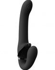 VIVE Pulse-Wave & Vibrating Strapless Strapon - Satu - Black - K. P.