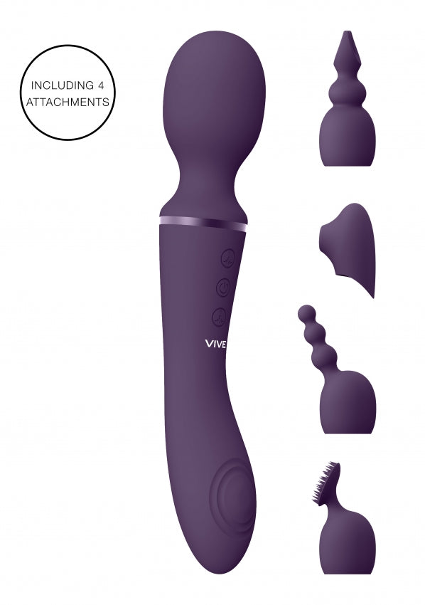 VIVE Pulse Wave & Vibrating Wand - Nami - Purple - K. P.