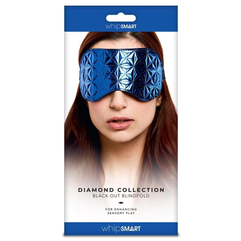 Diamond Blindfold - Blue