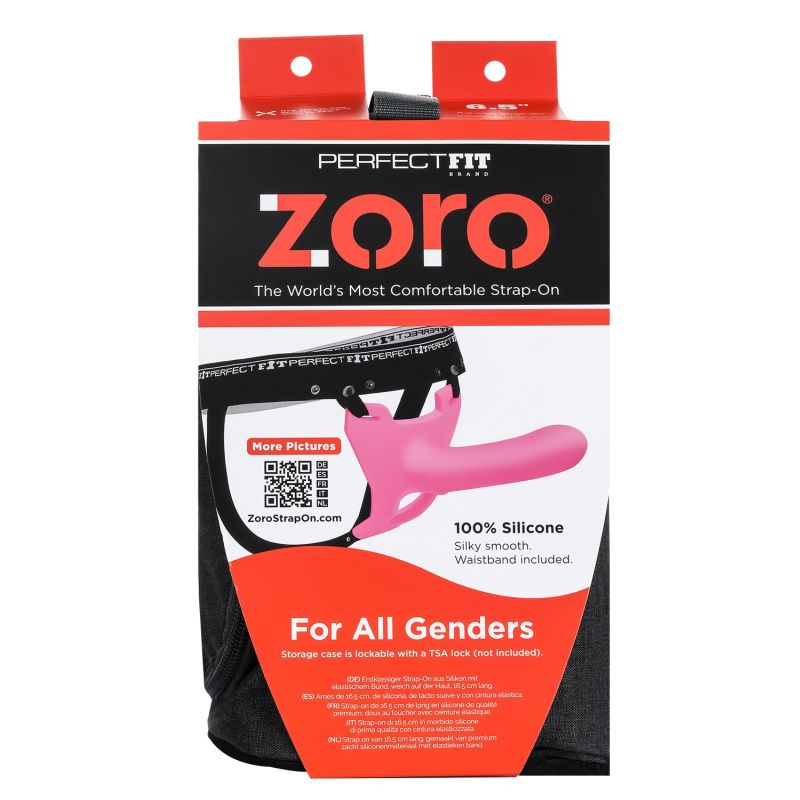 Zoro - Strap-On 6.5&quot; - Pink