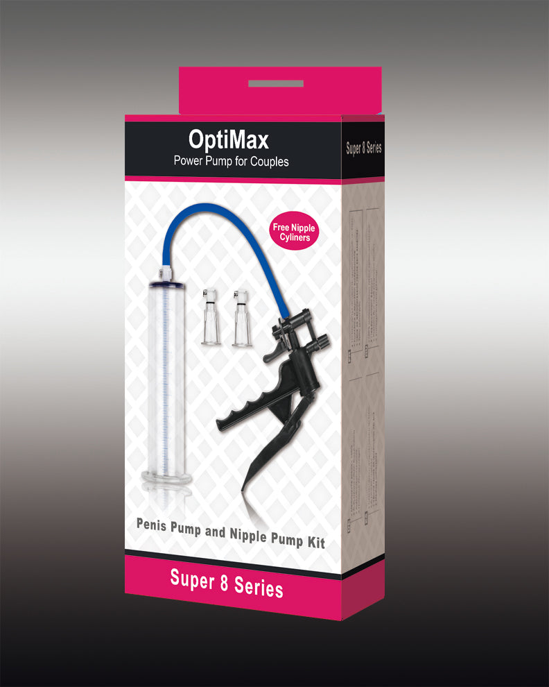 Pump Kit for Couples - OptiMax - Medium - Transparent