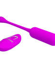 Remote Vibrating Love Egg - Lechies - Purple - K. P.