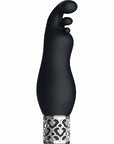 Royal Gems Rechargeable Silicone Bullet - Exquisite - Black