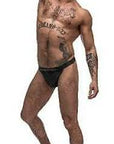 Male Power Grip & Rip Off Thong - S/M