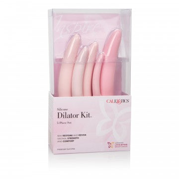 Inspire Silicone Dilator 5-Piece Set - Pink