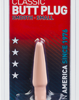 Classic Butt Plug - Small - White - K. P.