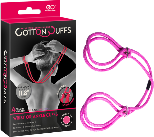 Cotton On Cuffs - Pink