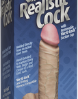 The Realistic Cock 8" - Vanilla - K. P.