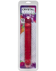 Crystal Jellies - 12" Jr. Double Dong - Multiple Colours