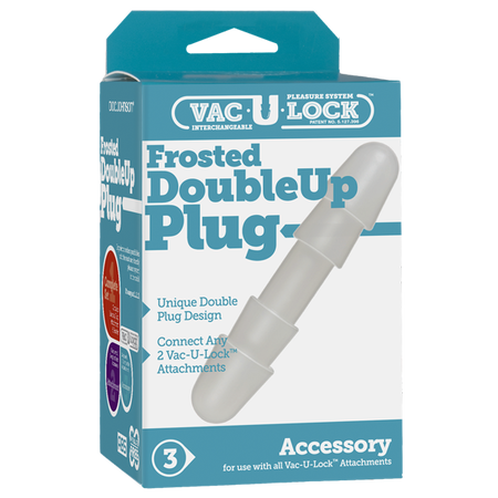 Vac-U-Lock - Double Up Plug - White