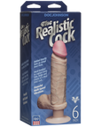 The Realistic Cock - ULTRASKYN Vibrating 6" - Vanilla