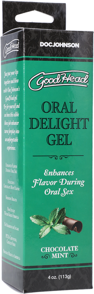 Goodhead - Oral Delight Gel - Chocolate Mint - 4 Oz.