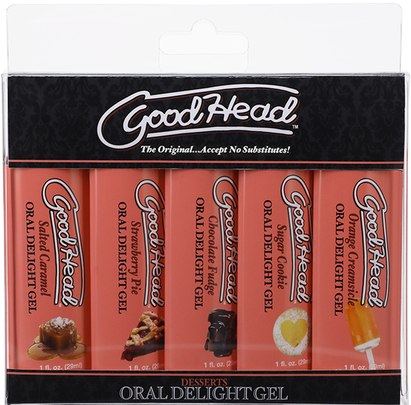 Good Head - Oral Delight Gel Desserts - 5 Pack