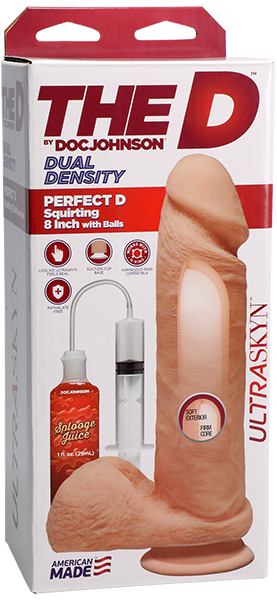 The D - Perfect D Squirting ULTRASKYN 8&quot; - Flesh