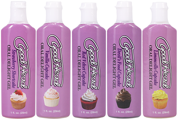 GoodHead - Oral Delight Gel Cupcakes - 5 Pack