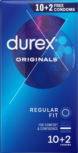 Originals Latex Condoms 10&#39;s + 2 Free