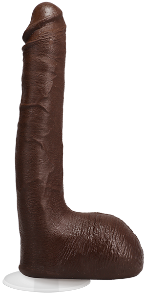 Signature Cocks - Ricky Johnson 10&quot; ULTRASKYN Cock - Brown