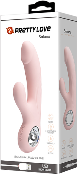 Rabbit Vibrator - Selene - Pink