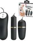 Double Vibro Bullets - Black - K. P.