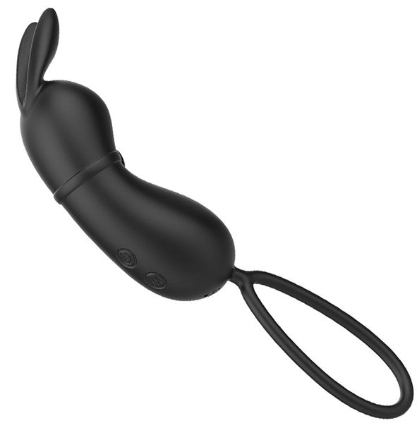 Mini Rabbit Bullet Vibrator - Rosalie - Black - K. P.