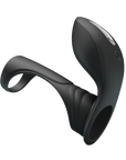 Vibrating Cock Ring Sleeve - Black - K. P.