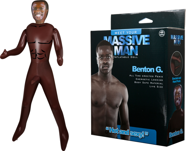 Massive Man - Inflatable Doll Benton G - Brown - K. P.