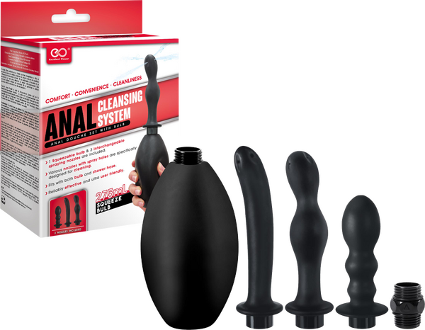 Anal Cleaning System - Black