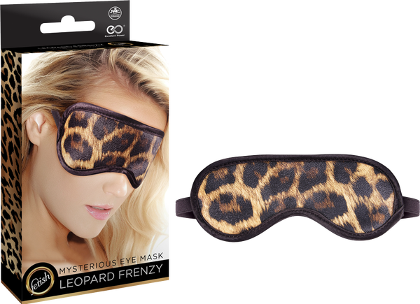 Fetish - Mysterious Eye Mask - Leopard Frenzy